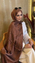Lurex Viscose Shawl Milano Series – Copper