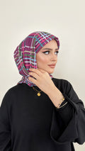 Riva Pamuk Eşarp Ekose 05