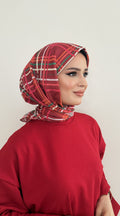 Riva Cotton Scarf Plaid 03