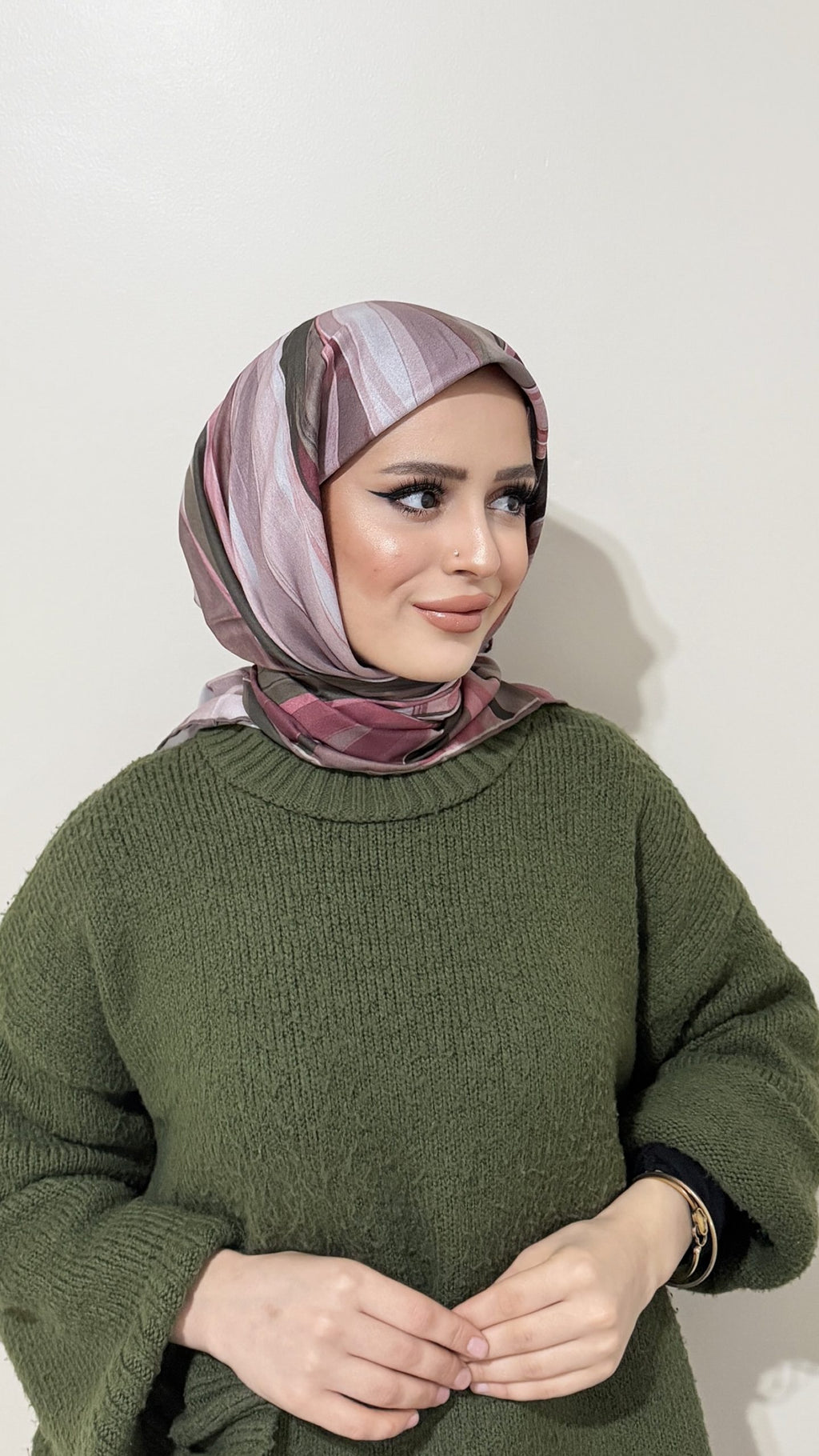 Riva Pamuk Eşarp Rainbow 04