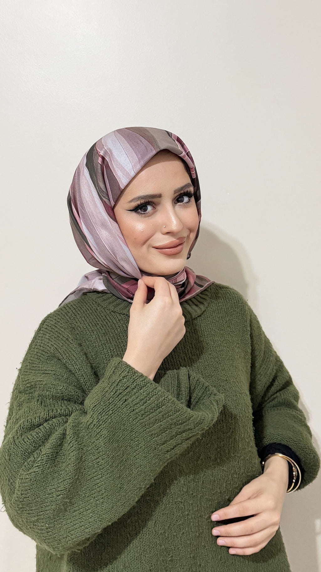 Riva Pamuk Eşarp Rainbow 04