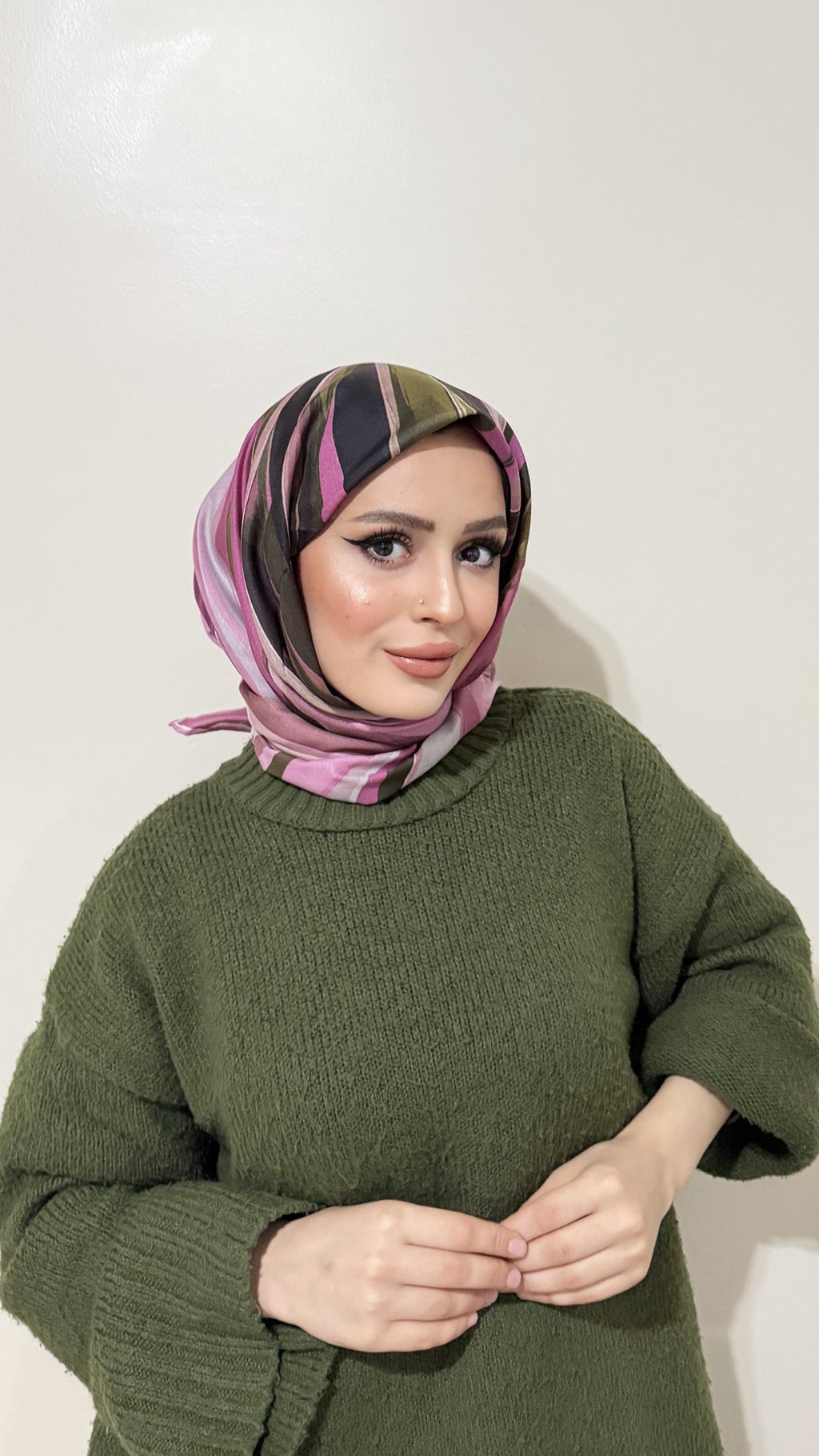 Riva Pamuk Eşarp Rainbow 05