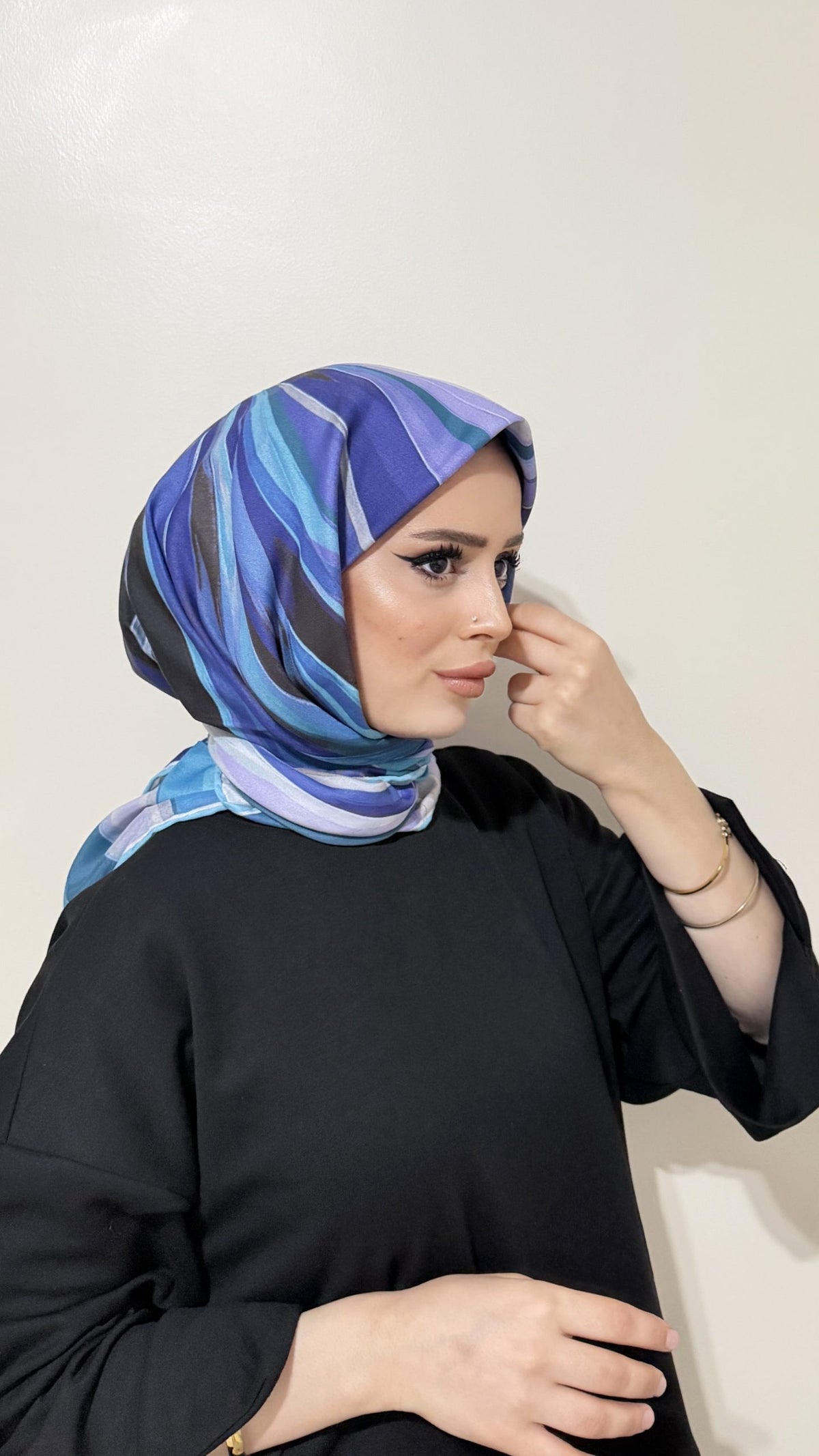 Riva Cotton Scarf Rainbow 06
