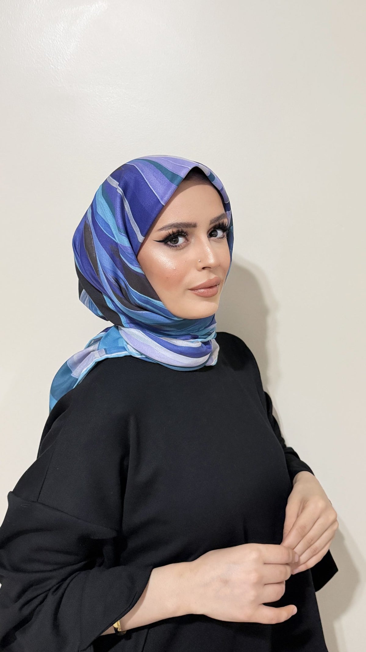 Riva Cotton Scarf Rainbow 06