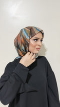 Riva Pamuk Eşarp Rainbow 07