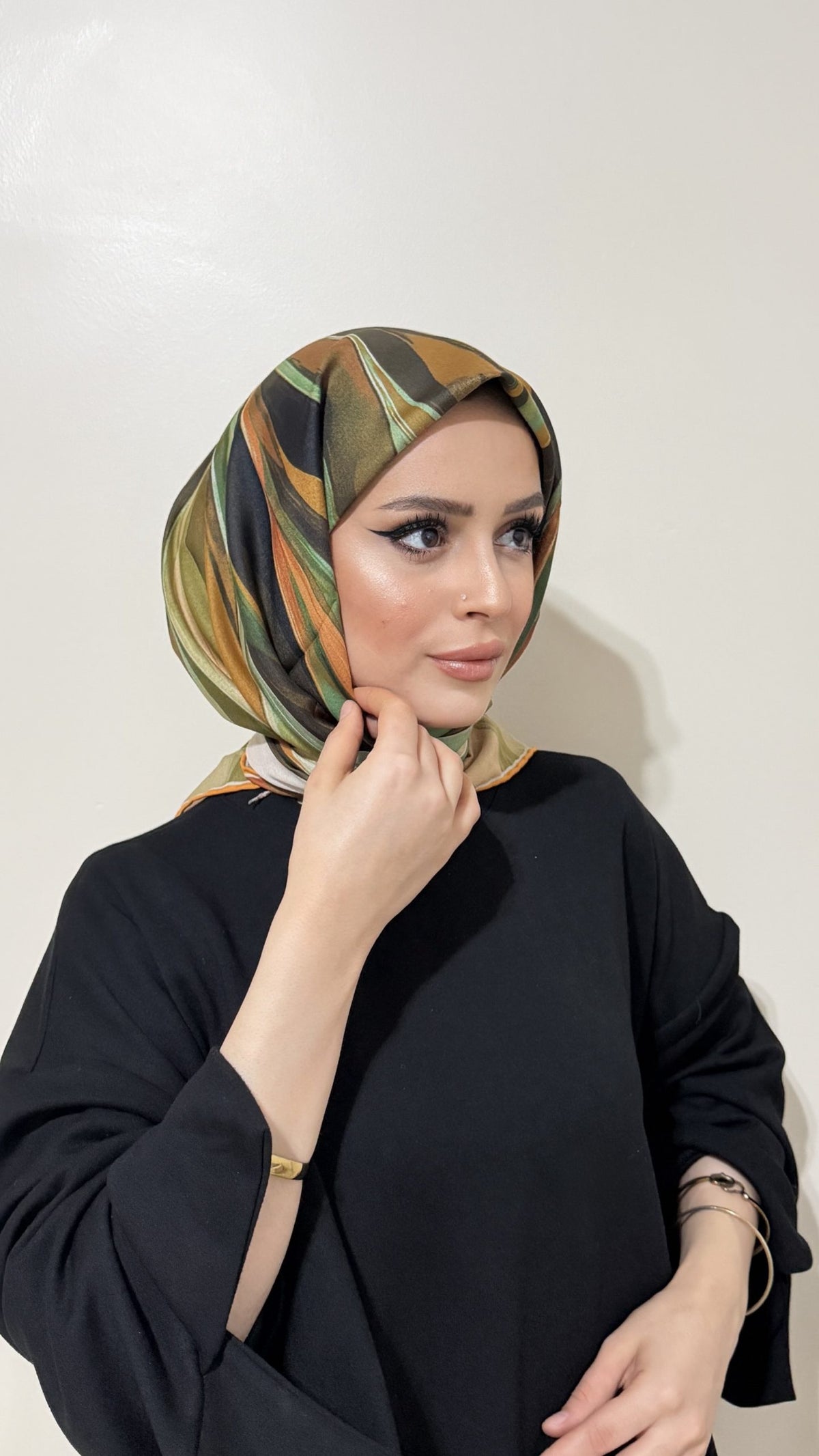 Riva Cotton Scarf Rainbow 08