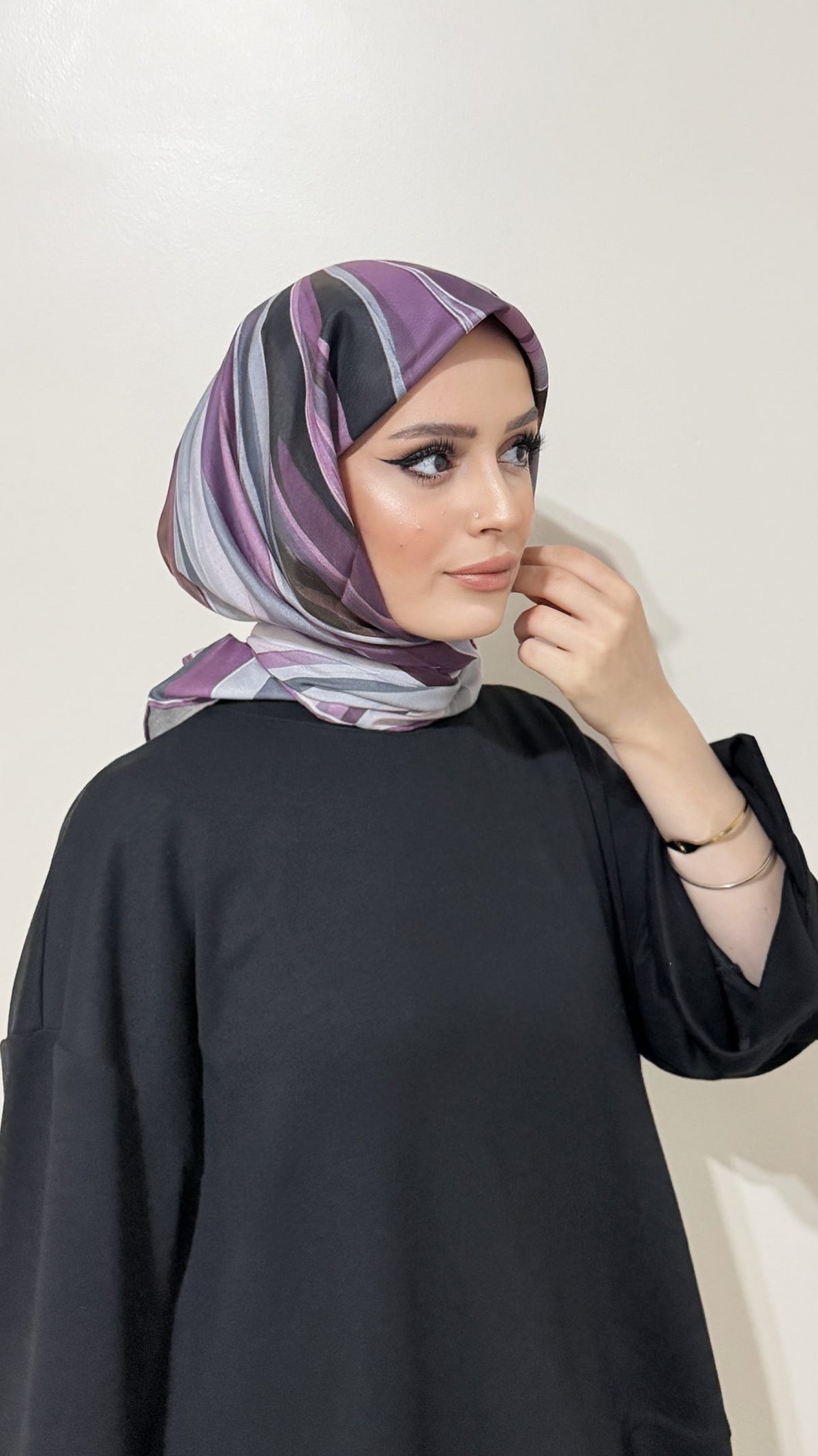 Riva Cotton Scarf Rainbow 09