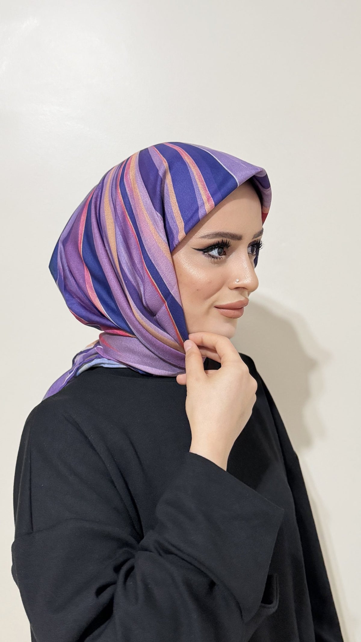 Riva Cotton Scarf Rainbow 11