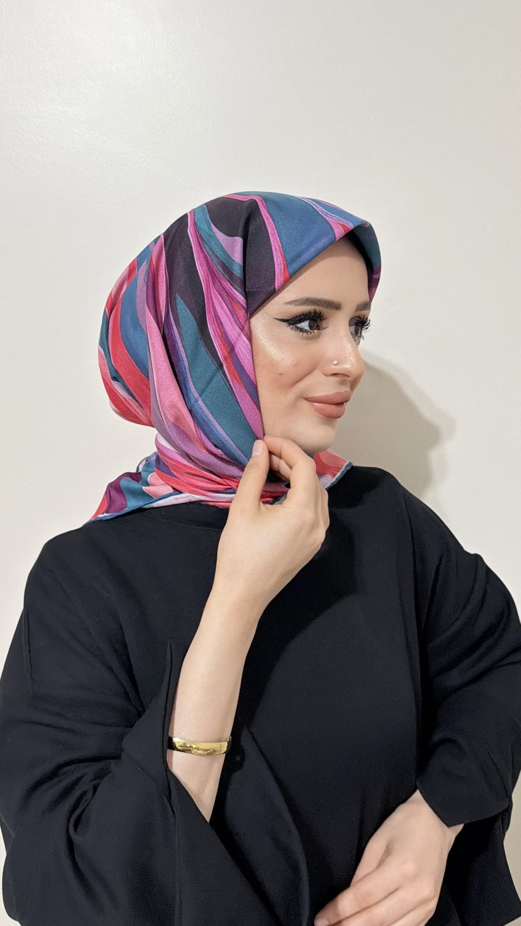 Riva Pamuk Eşarp Rainbow 13