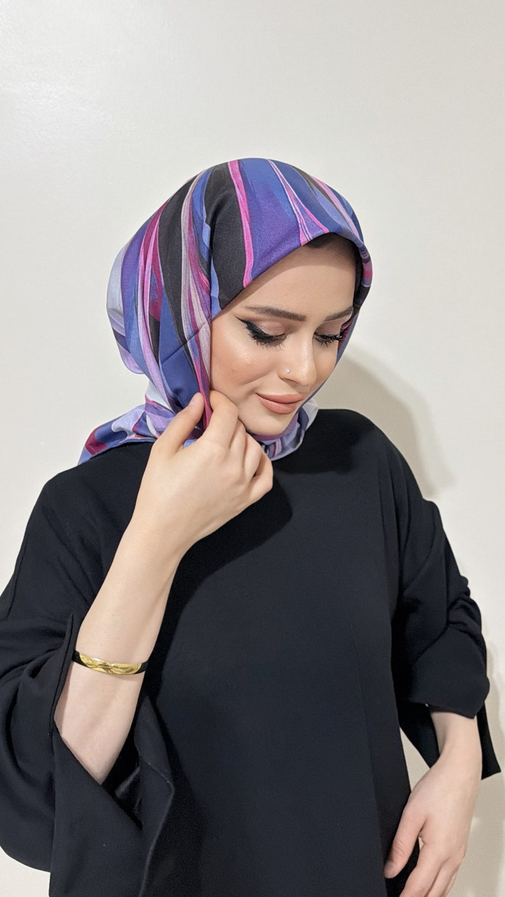 Riva Cotton Scarf Rainbow 18