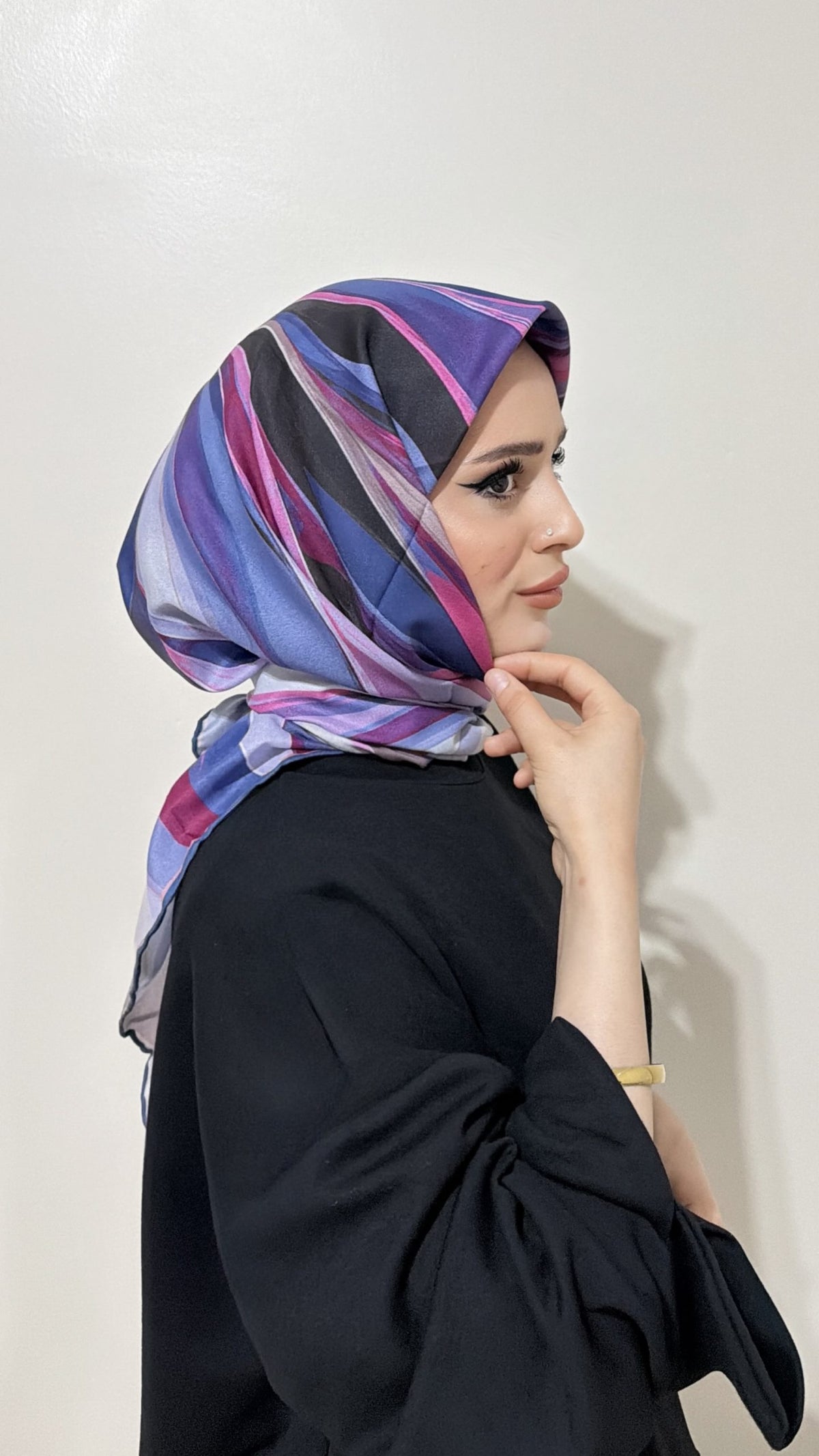 Riva Cotton Scarf Rainbow 14