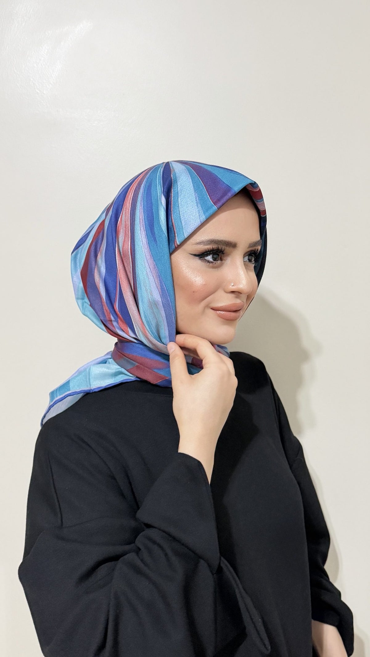 Riva Cotton Scarf Rainbow 15