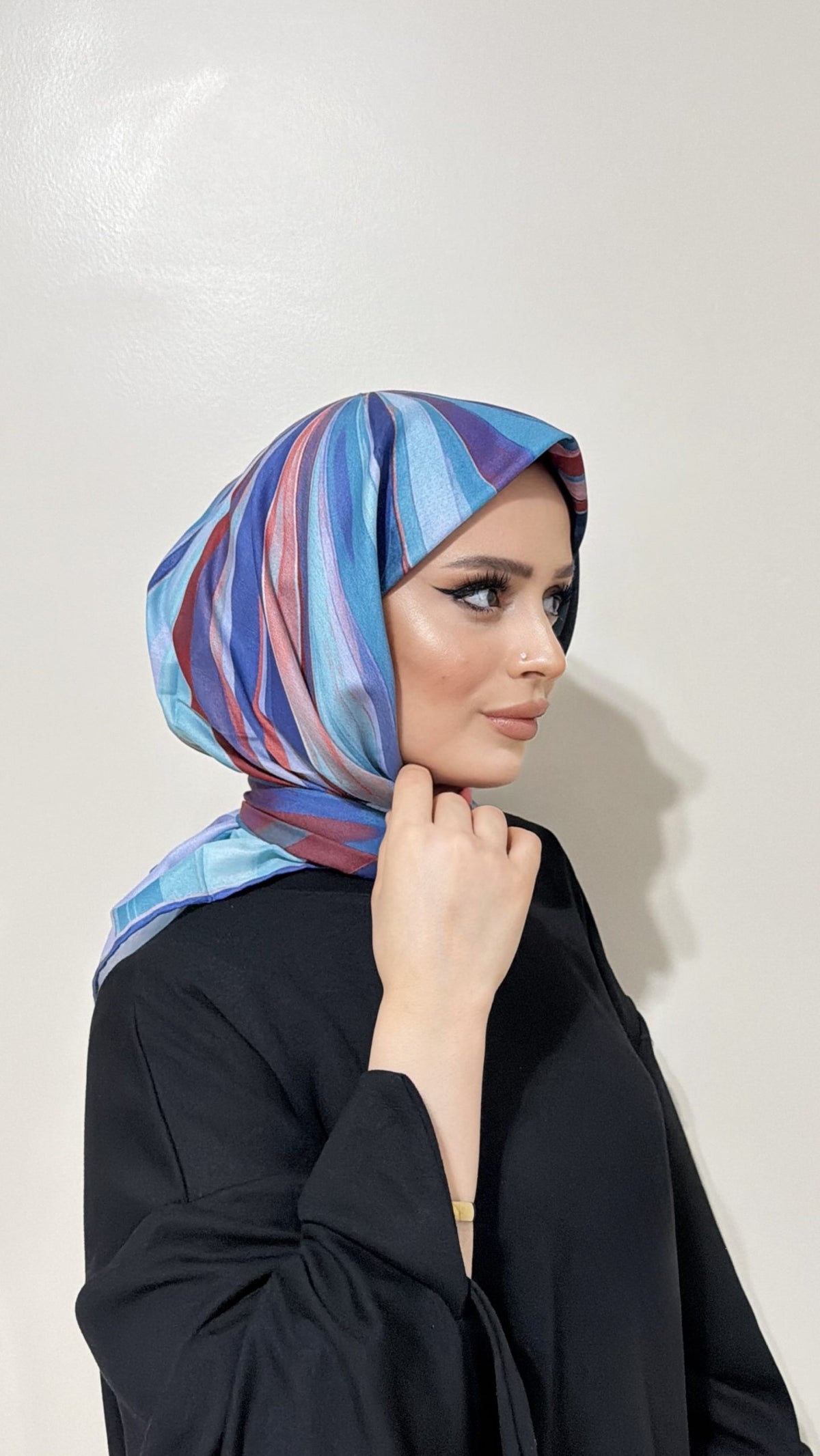 Riva Cotton Scarf Rainbow 15