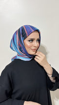 Riva Cotton Scarf Rainbow 18