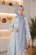 Solid Color Ramie Shawl – Grey