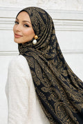 Patterned Ramie Shawl 10