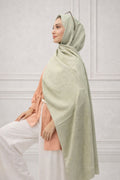 Jacquard Ramie Shawl 06