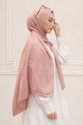 Jacquard Ramie Shawl 17