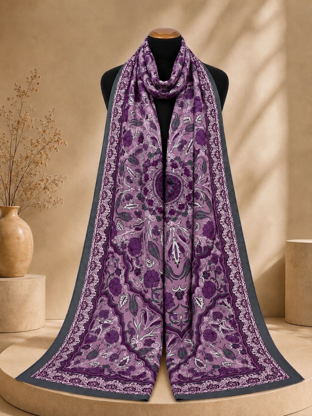 Riva Pamuklu Soft Şal-Çini 04