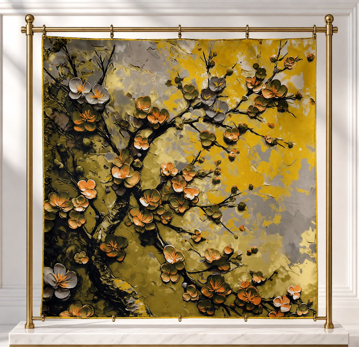 Riva Cotton Scarf Van Gogh 13