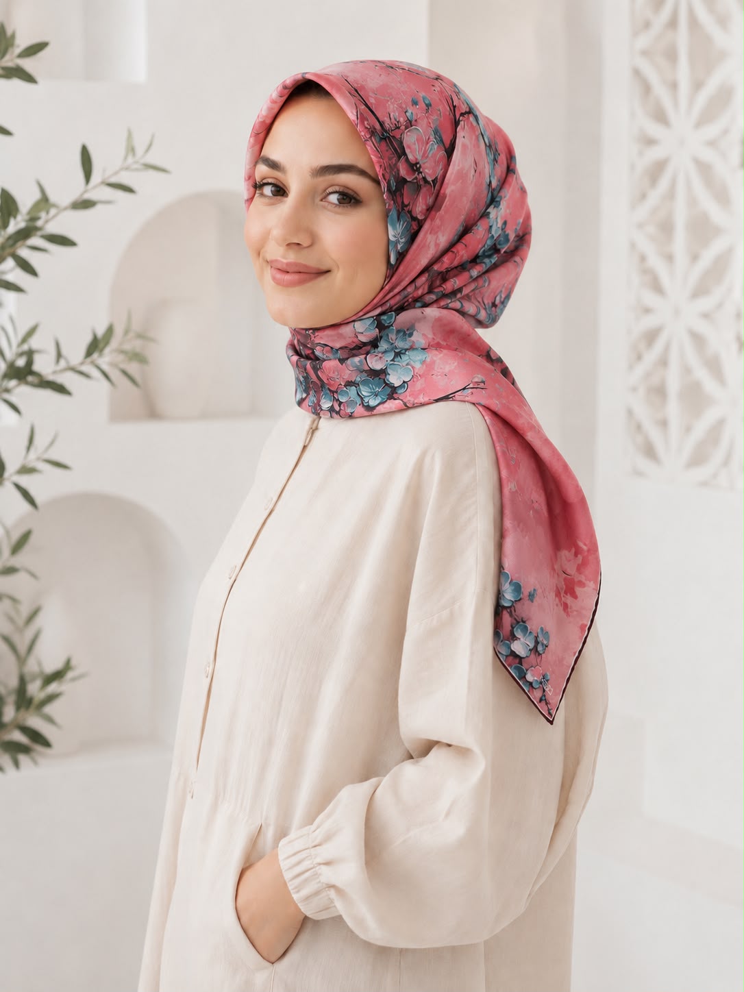 Riva Cotton Scarf Van Gogh 01