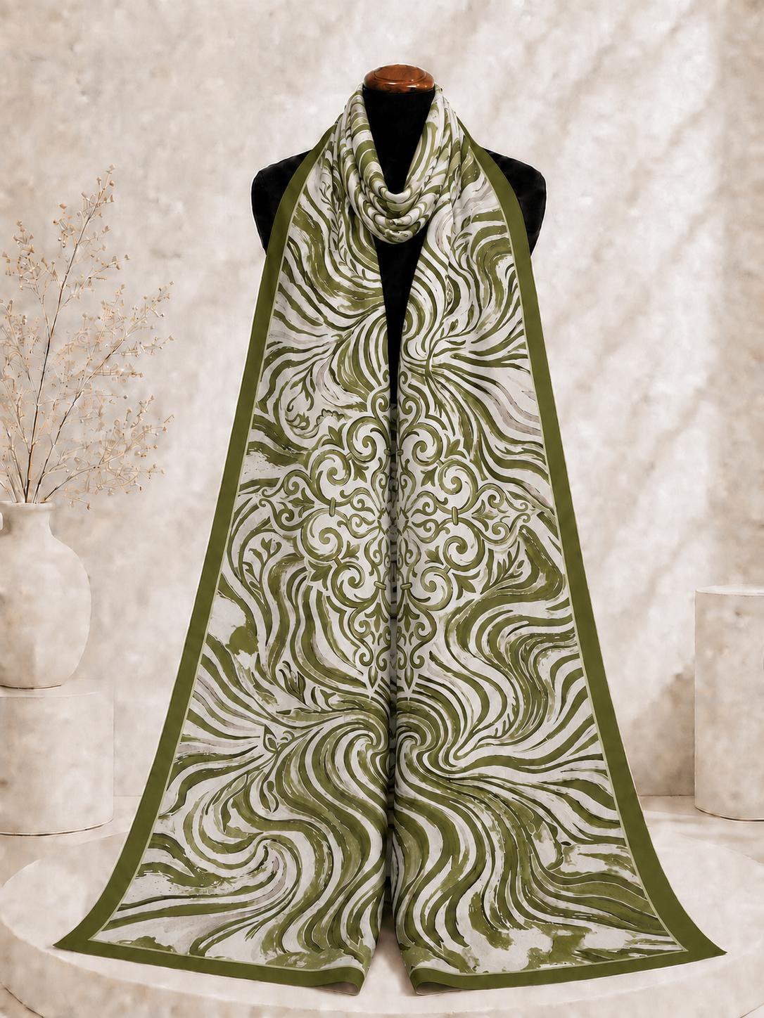 Riva Pamuklu Soft Şal Vintage 10