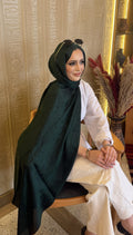 Lurex Viscose Shawl Milano Series – Emerald
